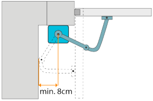 engen Einbauplätzen